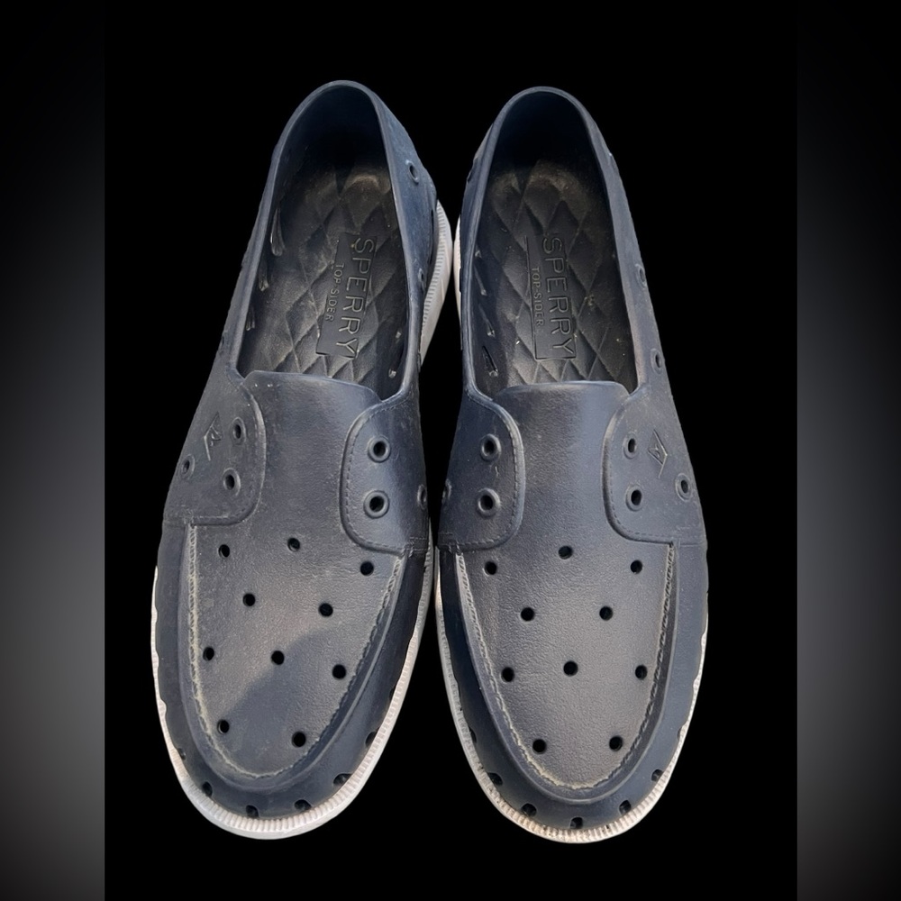 Sperry Men's Dark Blue Boat Shoes